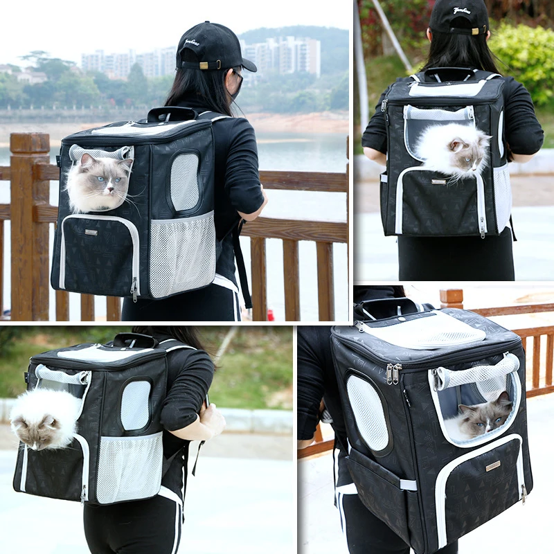 DannyKarl, новинка, высококачественный Большой Вместительный рюкзак для питомцев, дышащие сетчатые рюкзаки для собак, переносные рюкзаки для кошек