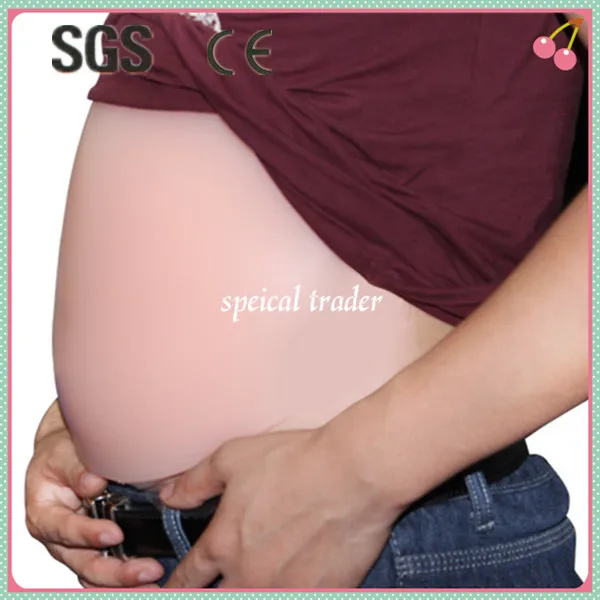 2 3ヶ月人工妊娠中のシリコーン偽腹人工おなか用女性と俳優 False Belly Silicone Pregnantsilicone Pregnant Belly Aliexpress