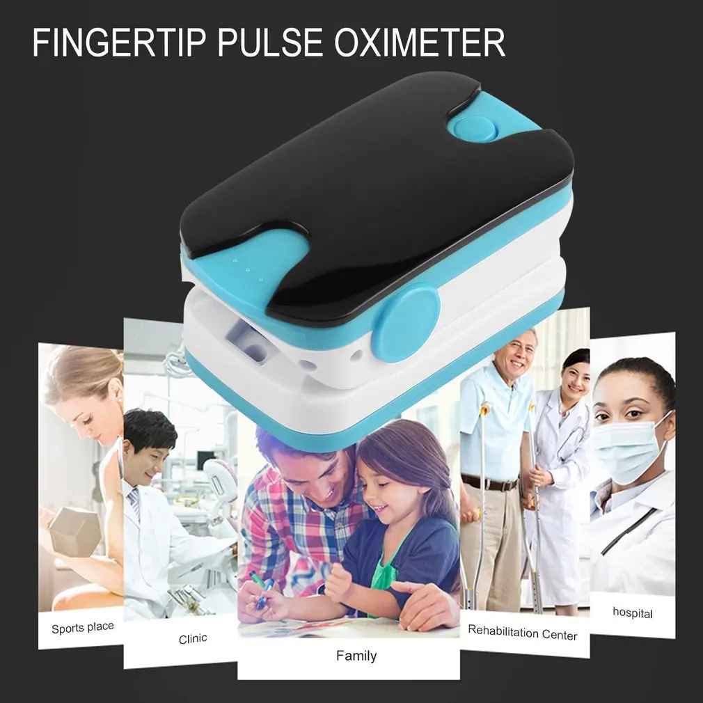 

U-Kiss LED Display Design Portable Fingertip Pulse Oximeter Spo2 PR Blood Oxygen Pressure Meter Monitor Health Alarm Care