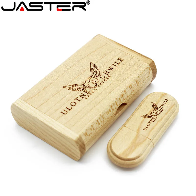 JASTER(10 шт. бесплатный логотип) Деревянный USB+ упаковка коробка usb флэш-накопитель 4 ГБ 8 ГБ 16 ГБ 32 ГБ 64 ГБ фотография свадебный подарок