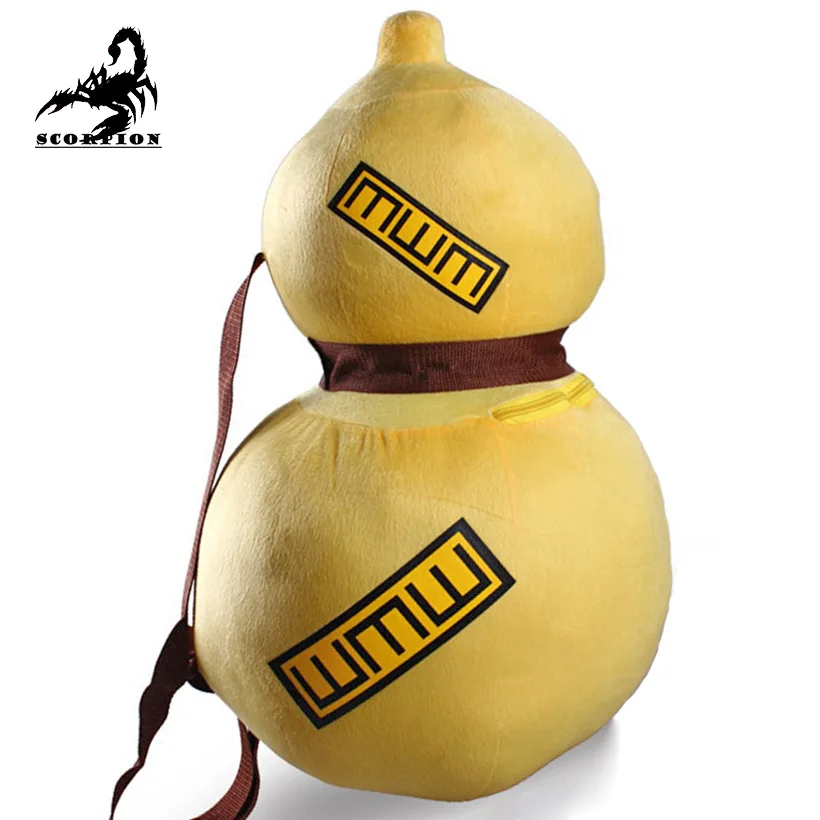 Gourd Messenger Bag New Naruto Gaara Gourd Flannelette Bag Japan Anime
