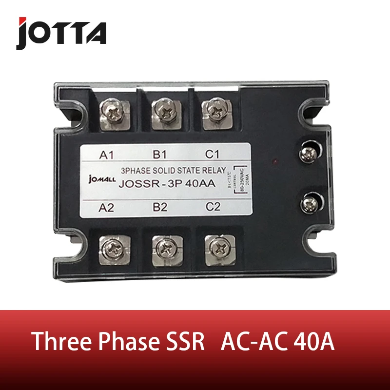 40A AC control AC SSR three phase Solid state relayin Relays from Home
