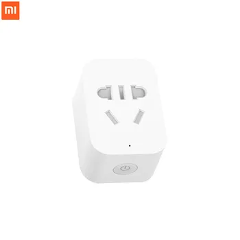 

Original Xiaomi Smart WiFi Socket WiFi Wireless APP Remote Control Timer Power Plug Power Detection Plug Work with Gateway