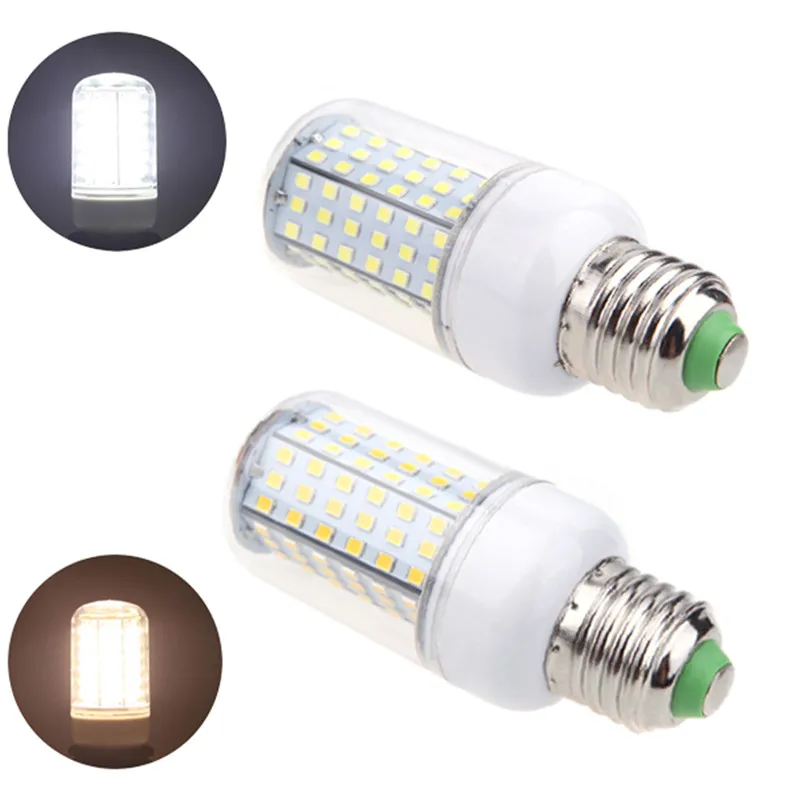 Энергосберегающие Светодиодный лампы Light 220-240 В E27 15 Вт 2835 SMD 126 Светодиодный лампочки кукурузы лампы 360 градусов белый/теплый белый