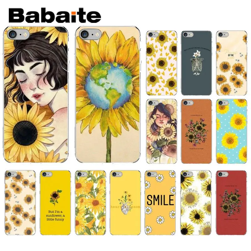 Babaite популярный чехол с изображением подсолнуха Новый для телефона Fundas iPhone 8 7 6 6S