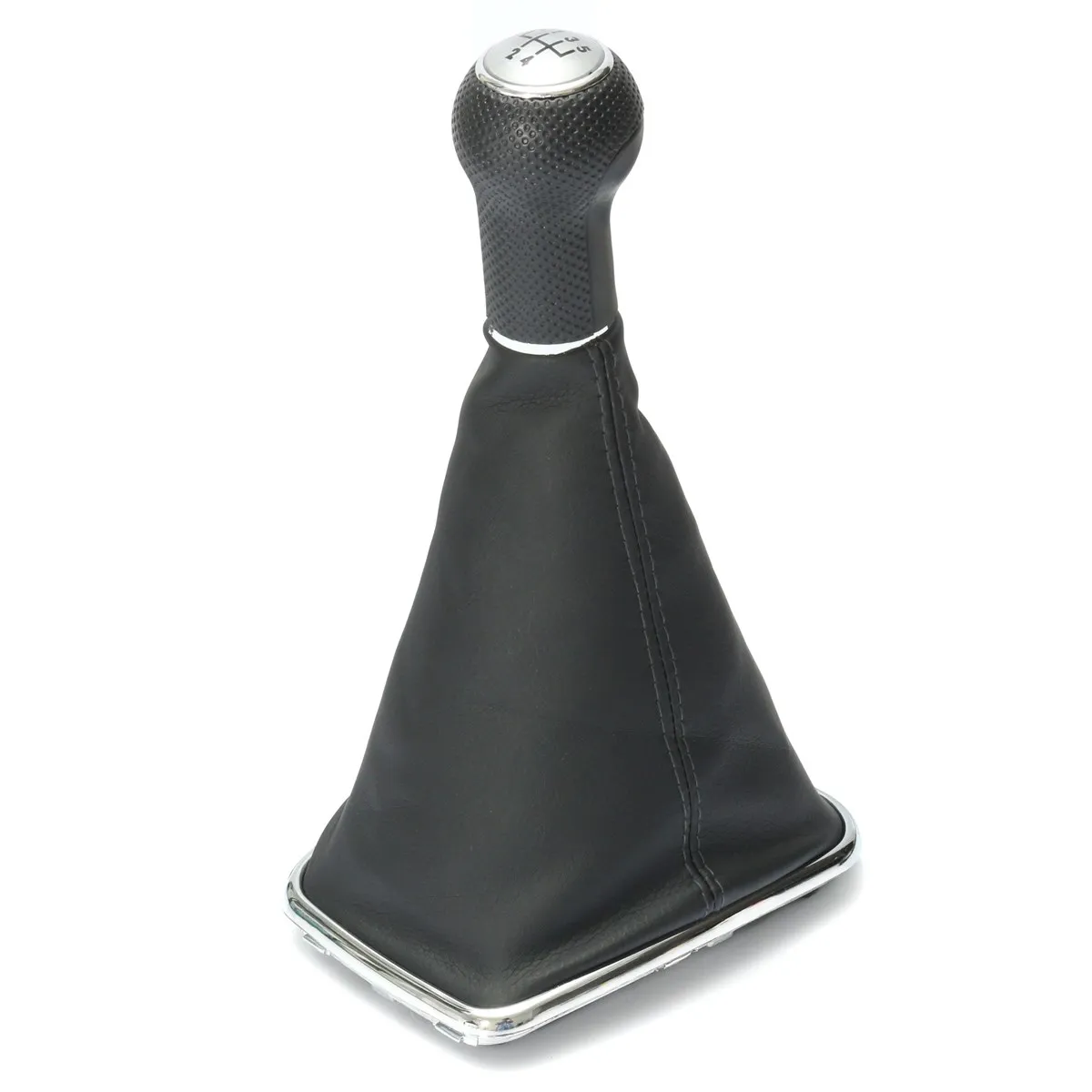 

5 Speed Gear Shift Knob Stick Lever Gaitor Boot Cover For VW Bora Golf 4 IV New