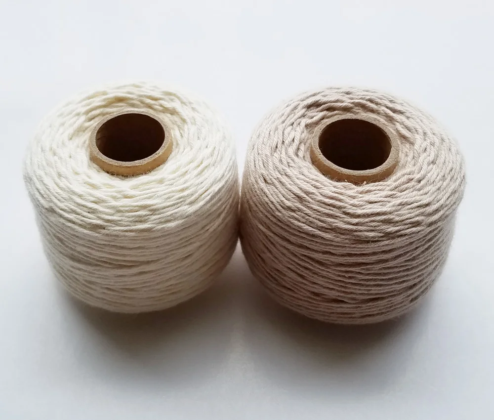 

100% natural cotton rope 120m/roll twine cords for packing accessory DIY