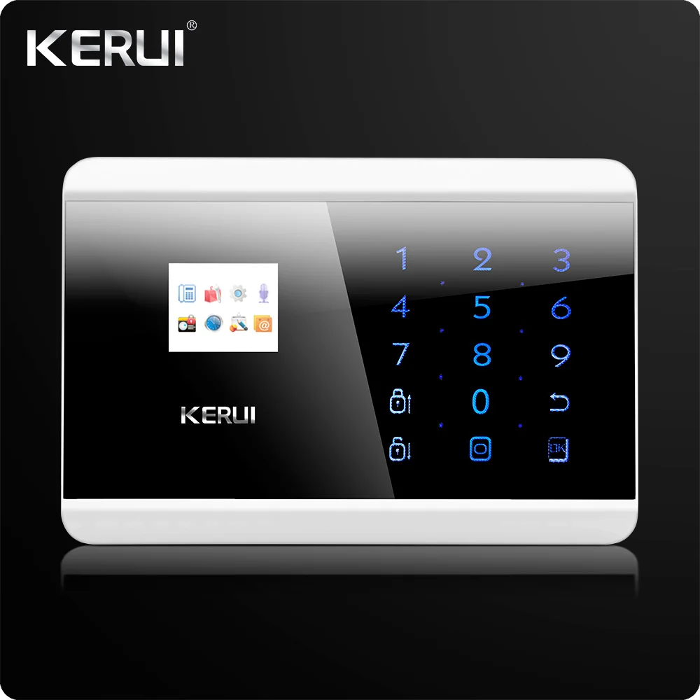 Kerui 8218G IOS Android APP GSM PSTN Двойная сеть охранная домашняя сигнализация s домашняя охранная сигнализация безопасная система