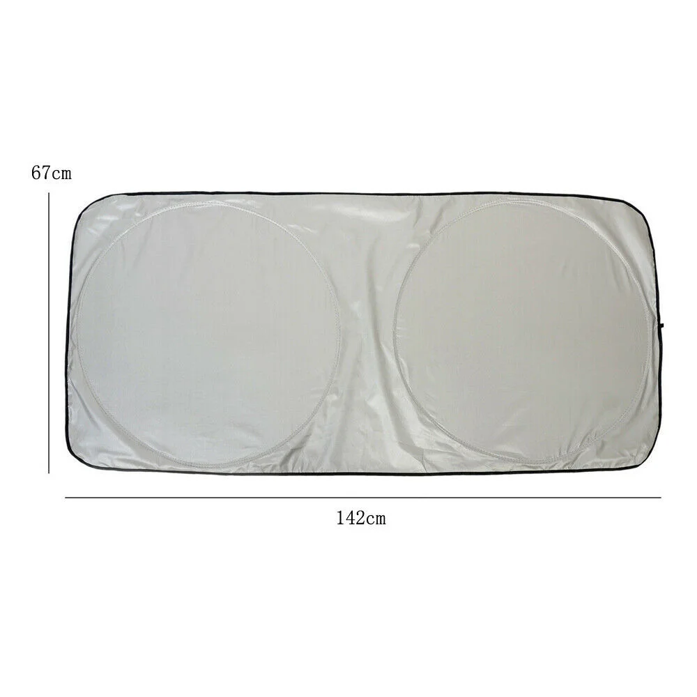 

Foldable Jumbo Large Sun Shade SUV Front Window Car Visor Windshield Block Cover