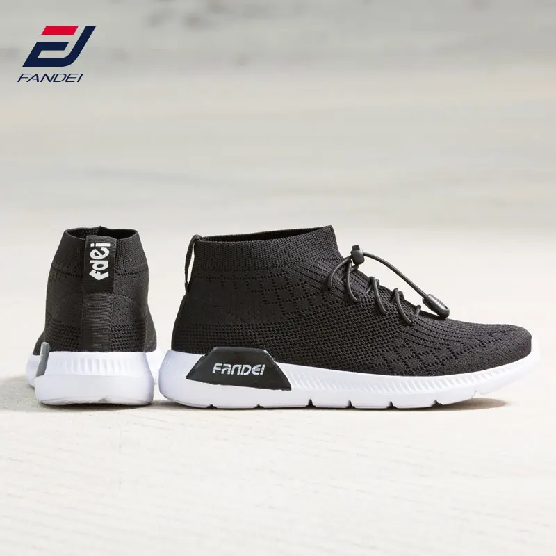 FANDEI Winter Women Running Shoes Socks Sneakers For Woman Sport Shoes Breathable Mesh Walking Shoes Zapatillas Mujer Deportiva