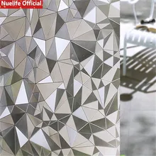 Дешевый Камень эффект узор без клея статическая пленка из прозрачного ПВХ ванная комната гостиная спальня офис может использовать оконную пленку многократно