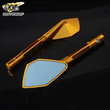 Moto rcycle зеркала moto rbike moto ЧПУ боковые зеркала заднего вида Алюминий для honda MSX125 PCX 125/150 PCX150 PCX 150 Kawasaki RIZ0MA