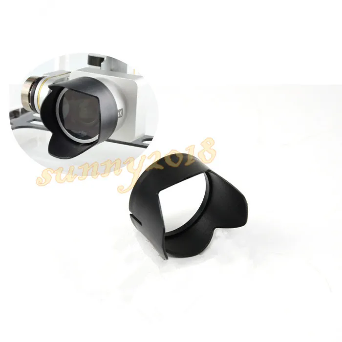 DJI Phantom 4 3 Professional And Advanced Camera Lens Cap Protector With Gimbal Stabler Lock And Camera Lens Sun Hood Sunshade Cap