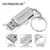 Металлический USB флэш накопитель 8GB 16GB 32GB 64GB 128GB Pen Drive OTG 8 16 32 64 128 GB Pendrive Memory Stick Диски U Диск Водонепроницаемый