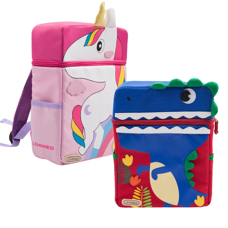 Girl School Bags Kindergarten Children Cartoon Animal Backpack Multi-layer Large Capacity Lightweight Breathable Handbags Girl School Bags Kindergarten Children Cartoon Animal Backpack Multi-layer Large Capacity Lightweight Breathable Handbags