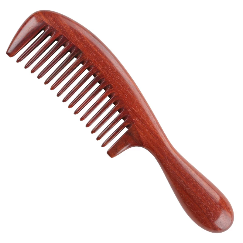 

High QUALITY Hair Health Care Massage Whole wood Widen Teeth Green sandalwood Handle Combs Makeup Brushes Professional Brush