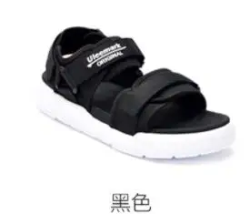 Xiaomi Mijia Uleemark модные спортивные сандалии светильник и удобная дышащая мужская обувь на каждый день XS S M L XL XXL) красные, предмета в партии Детские летние - Цвет: black 40