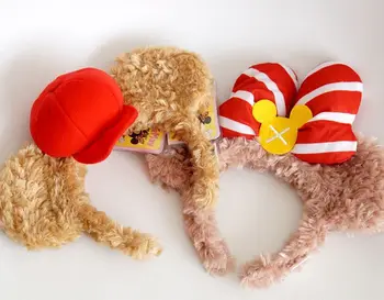 

Anime Duffy Bear Shelliemay Plush Toys Cartoon Animals plush stuffed Headband headwear Hoop For Girls Birthday Gifts