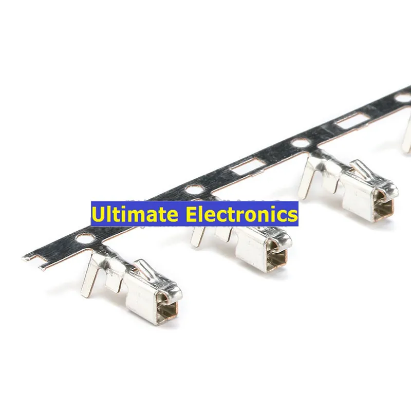 

50pcs VH3.96MM Reed Connector Reed Cold Head Metal Jumper Wire Cable Terminal
