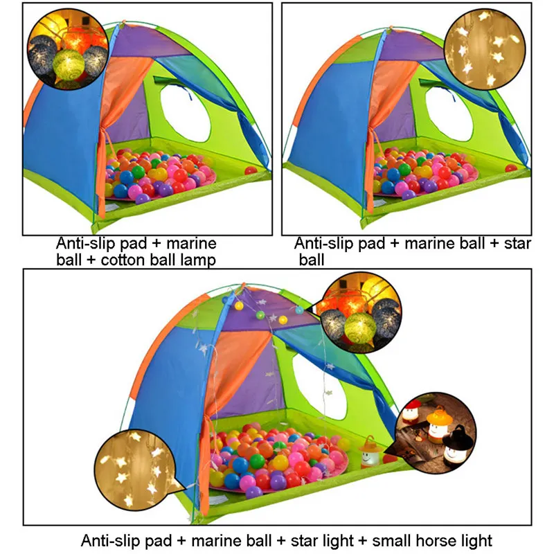 130*130*90 см Детские уличные Игрушки съемный тент из полиэфира Детская уличная детская складная палатка подарок на день детей