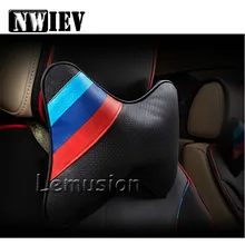 NWIEV Автомобильная подушка для шеи три основных цвета подголовник для peugeot 206 307 308 207 407 Nissan Qashqai J11 Juke Tiida Mazda 6 CX-5