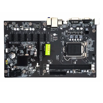 

295*185mm 6 Graphics Cards Inter H81 Motherboard LGA 1150 BTC Motherboard 2*DDR3 Memory Mainboard Computer mining Motherboard