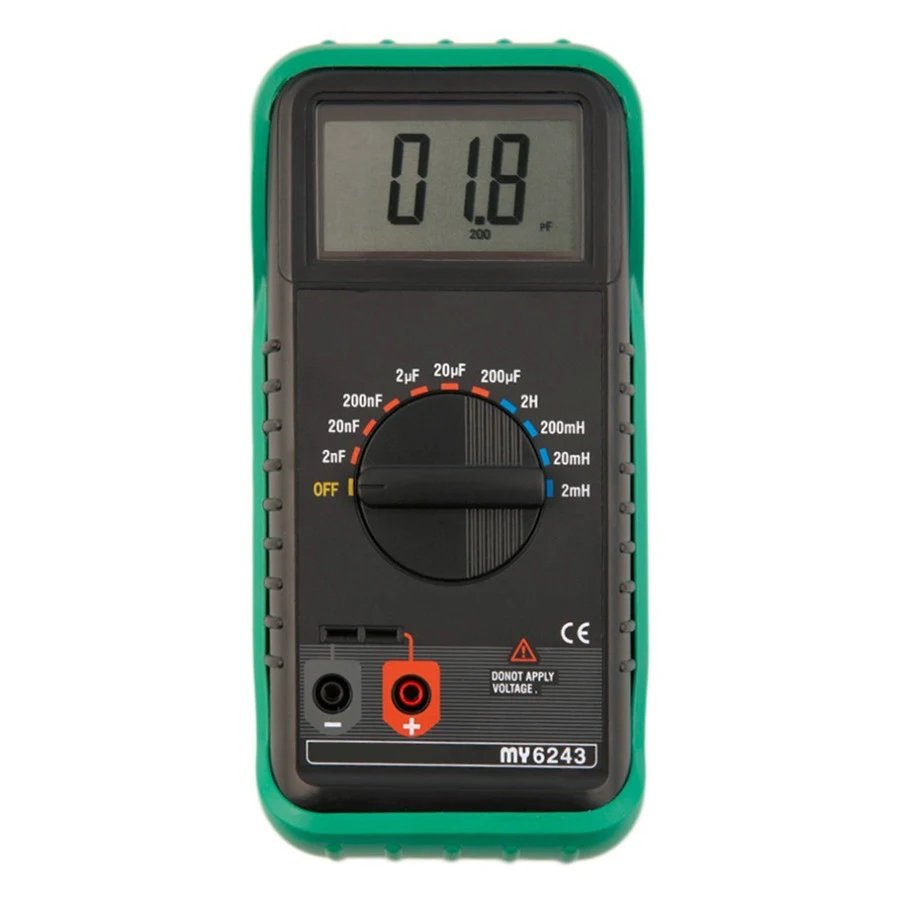 MY6243 Digital C/L Inductance 2m/20m/200mH/2H Capacitance Meter 2nF-200uF 4
