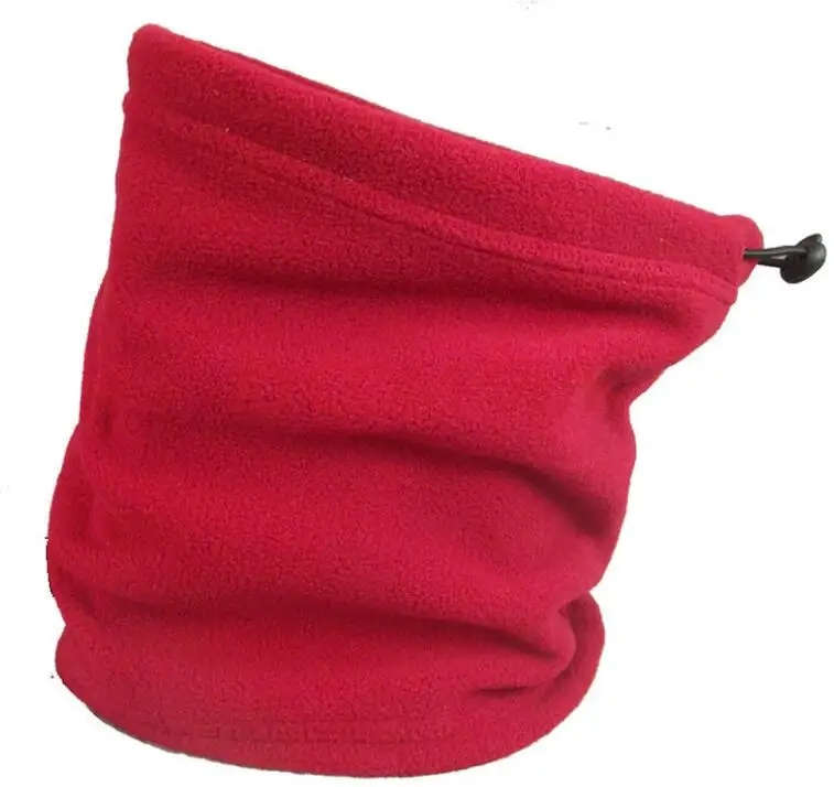 Походный шарф кемпинг маска для лица цикл флис маска на лицо от ветра снуд средства ухода за кожей шеи теплые гетры средства ухода за кожей Шеи трубки - Цвет: Красный