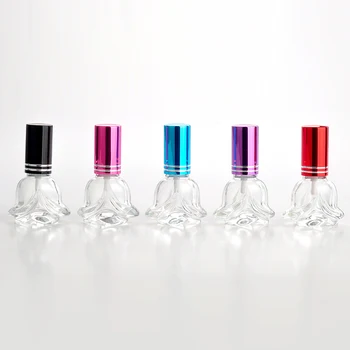 

New Style Fashion 10ML Mini Cute Glass Perfume Bottle With Spray Empty Parfum Case With Atomizer For Traveler