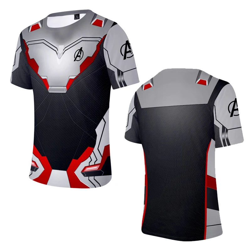 Marvel T Shirt The Avengers Endgame Short Sleeve Quantum Warfare Men/Women 3d Print funny t shirts camiseta Casual 2019 new Tops