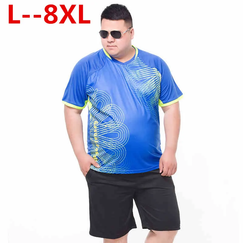 10XL 8XL 6XL 5X Loose Fit Tees Men Printed T Shirts Compression Shirt ...