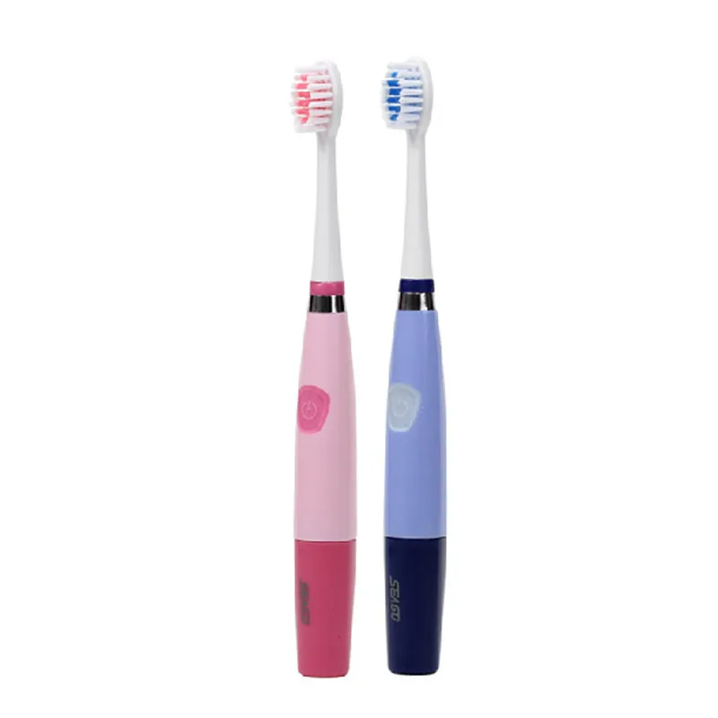 SEAGO Battery Operated Sonic Electric Toothbrush For Adults With 2pcs