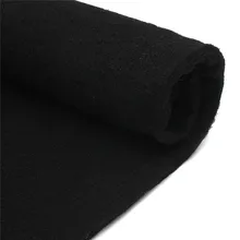 1 м x 1 м HEPA Воздухоочистители аксессуары Очиститель фильтр домашняя ткань черный кондиционер дезодорант дезодорирующий активированный уголь