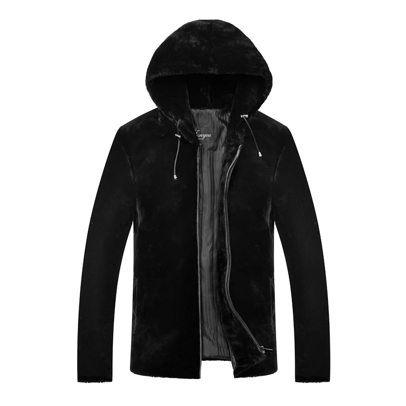 Men's natural wool coat Large size Australia real coat