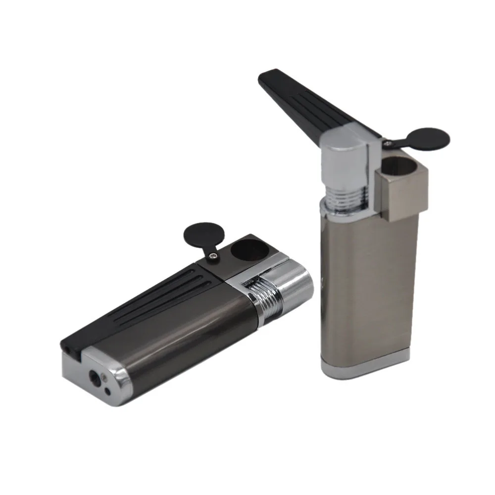 

New Arrival 2 in 1 Cigarette Lighter Metal Cigarette Lighter Tobacco Pipe Lighter with Smoking Pipe