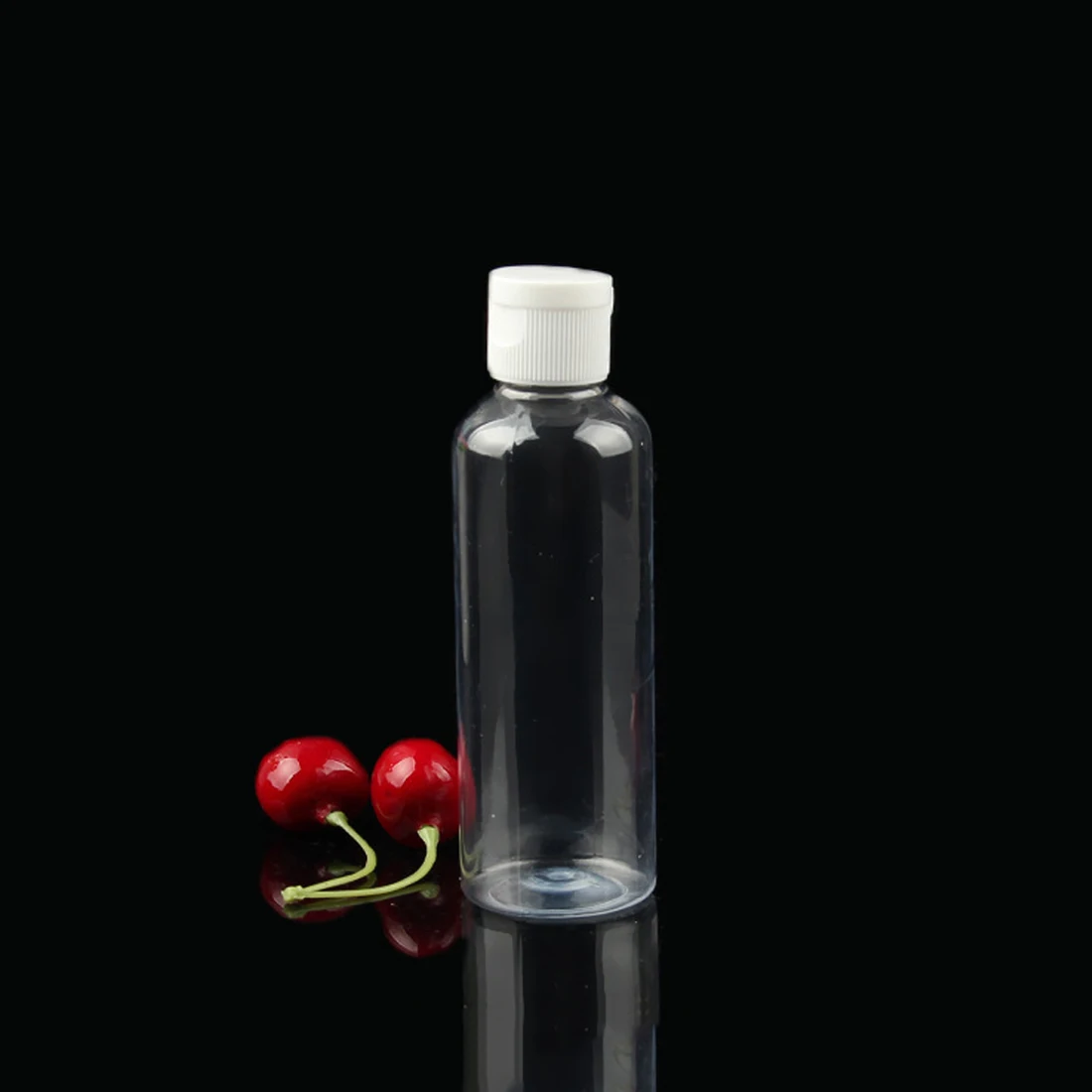 4PCS 100ml PET Transparent Empty Lotion Container Bottle Travel Kit