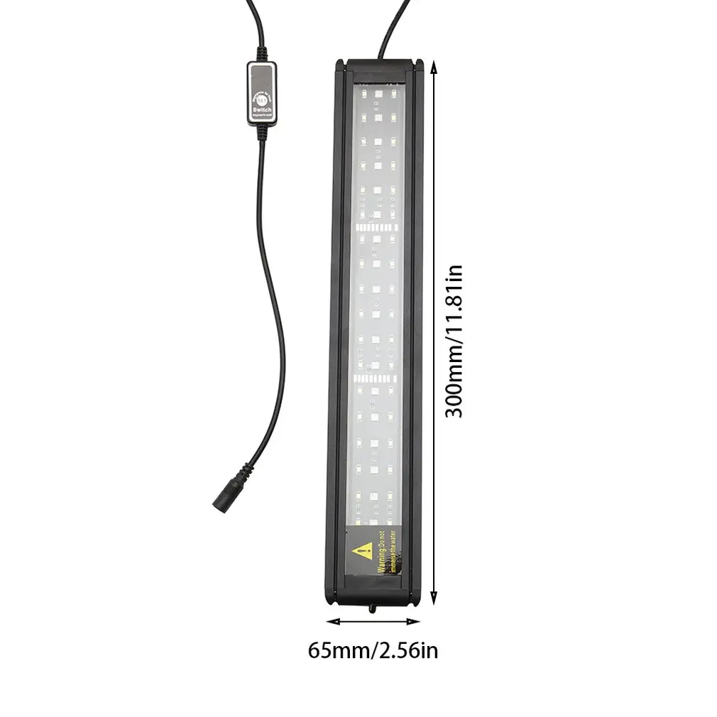 HL-3030F дистанционного аквариума свет аквариума Водонепроницаемая светодиодная SMD бар лампа для аквариумов погружной