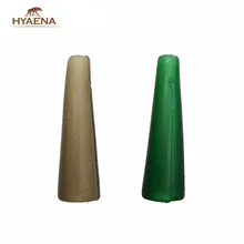 Гиена 20 шт./компл. 2 см Карп Рыбалка хвост каучуки сверхмощные зажим свинца Футляр Карп буровых установок рукав Карп рыболовные снасти аксессуары