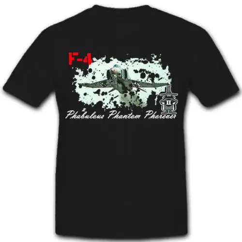 Phabulous Phantom Phorever Flugzeug Luftwaffe Bundeswehr F-4 футболка #8162 Harajuku топы модная Классическая с