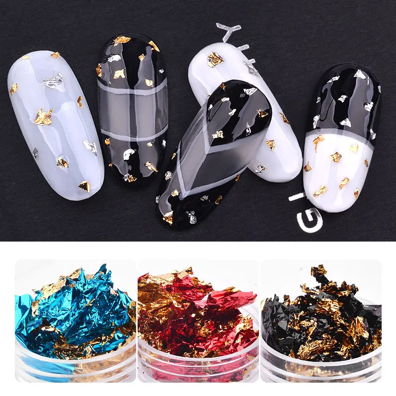 مسمار الفن الملونة بريق رقائق الألومنيوم 3D فليك ملصق الأشعة فوق البنفسجية هلام البولندية كامل غطاء الليزر DIY مسمار الديكور أدوات مسمار الفن الملونة بريق رقائق الألومنيوم 3D فليك ملصق الأشعة فوق البنفسجية هلام البولندية كامل غطاء الليزر DIY مسمار الديكور أدوات