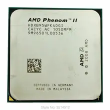 AMD Phenom II X4 B95 3.0 GHz, Quad-Core, prise AM3, montant à 945