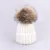 Warm Chunky Thick Hats and Scarves Real Fur Pom Pom Set for Child Mother Baby Kids Girls Boys Warm Hat Winter Beanie Knitted Cap 23