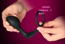 Fantasie Silikon Männlichen Prostata Stimulation Massage Cockring & Butt Plug Anal Sex Spielzeug für Männer, erotisch Erwachsene Geschlechtsspielwaren