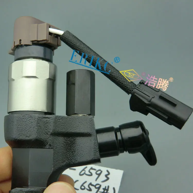 ERIKC 6593 Common Rail Инжектор в сборе 095000 и авто дизельный двигатель Sapre части впрыска