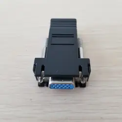 RJ45 сетевой адаптер VGA Convertor Extender Женский Разъем