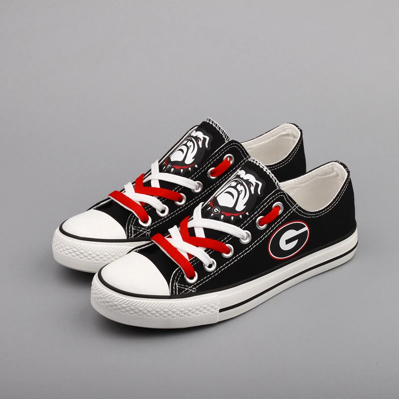America Georgia State College Custom Canvas Shoes Hot Team