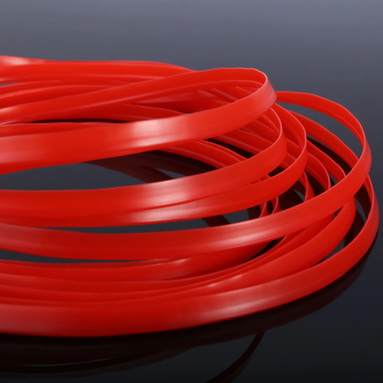 Mayitr 5M Matte Red Universal Car Styling Flexible Interior Moulding Trim Strip DIY Decorative Line DIY Stickers Car-Styling