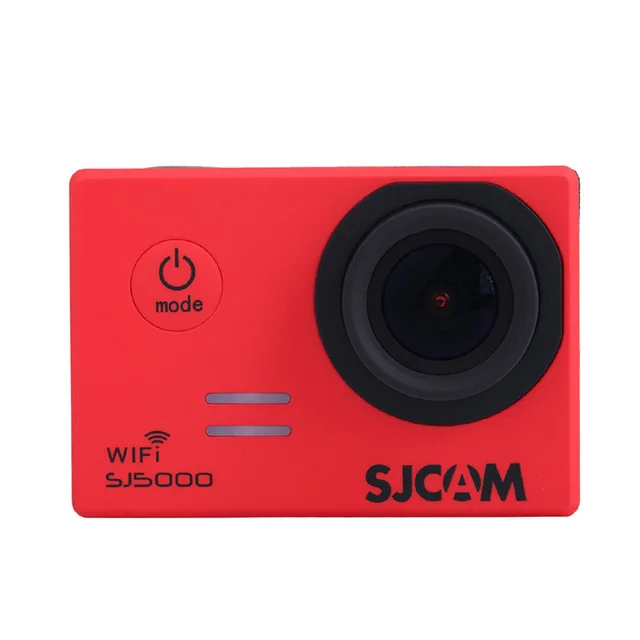 SJCAM SJ5000 WI-FI действие Камера WI-FI 2,0 ЖК-дисплей NTK96660 30 м Водонепроницаемый Камера 1080 P Ultra HD Спорт Камера - Цвет: Красный