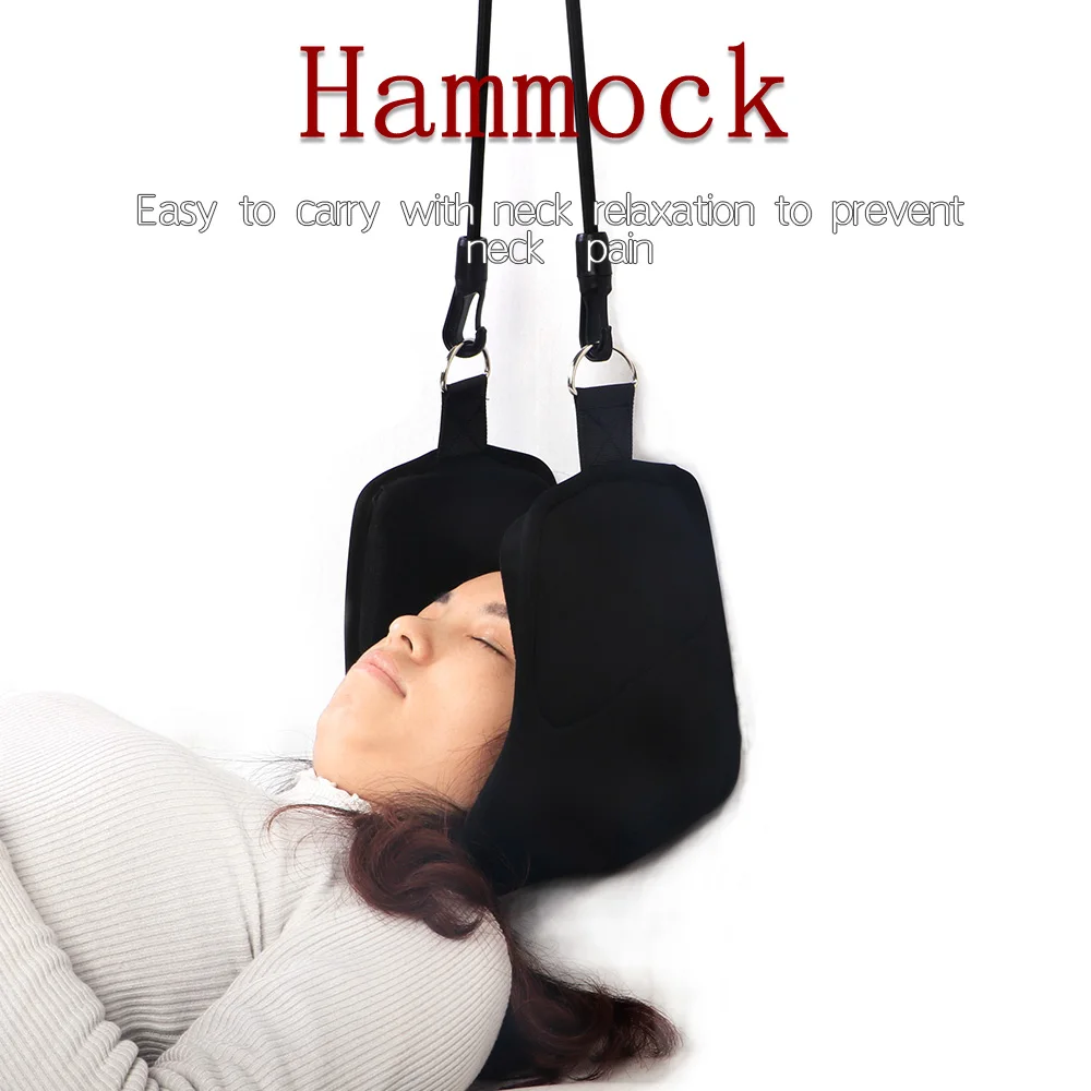 

Fashion Portable Neck Pain Relief relaxing Hammock neck Massager foam napping sleeping pillow cushion For Home Office Travel