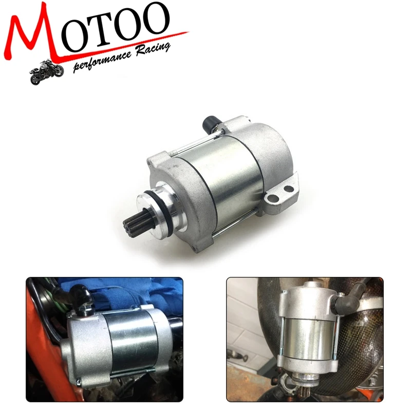 

ANODIZING Motorcycle Starter Motor 12V 410W 55140001100 55140001000 For KTM 200 250 300 XC-W EXC EXC-E XC 2008-2012